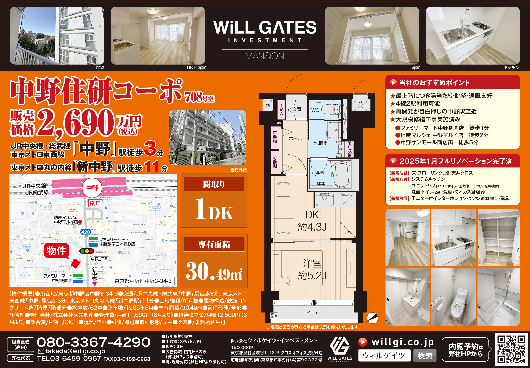 中野住研コーポ（708）